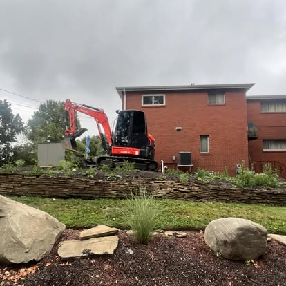 Demolition and block wall project